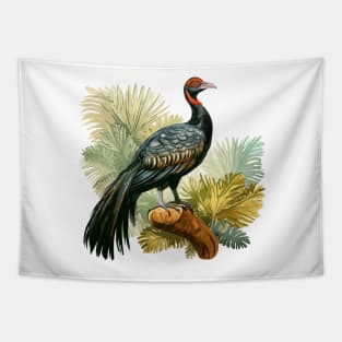 Horned Guan Tapestry