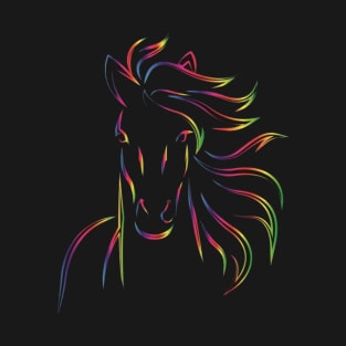 Rainbow Horse T-Shirt