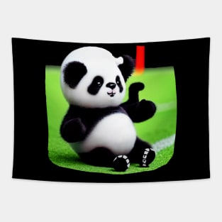 Cute Aliens Baby Panda Tapestry