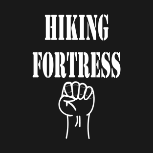 Hiking Fortress - white T-Shirt