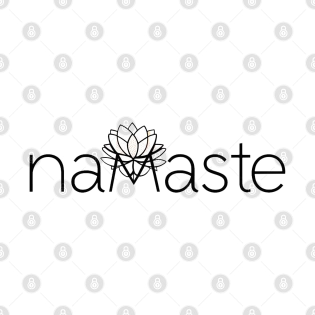 Namaste Lotus by Spaceboyishere