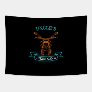 Uncle's Biker Gang Father's Day Tapestry