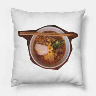 Ramen Cup Photo Art Pillow