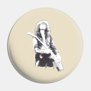 VINTAGE ART GUITAR JIMMY PAGE Pin