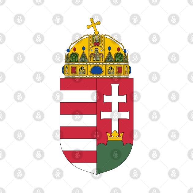 Hungary (Coat of Arms) by Bugsponge