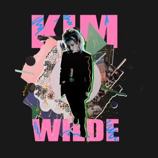 KIM WILDE 80S RETRO STYLE T-Shirt