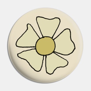 flower power // retro art by surfy birdy Pin