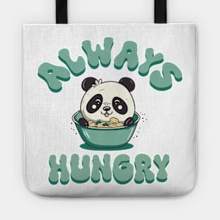 Always Hungry Panda Tote