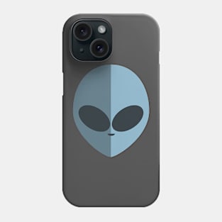 Simple alien t-shirt Phone Case