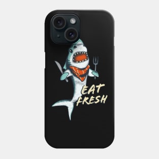 Hungry Shark Eat Fresh Sea Kitchen Cook Phone Case