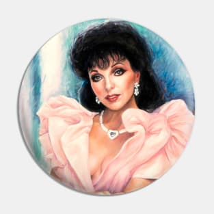 Joan Collins Pin