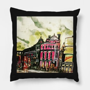 Picadilly circus Pillow