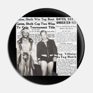 Gates & The Sheik '52 Pin