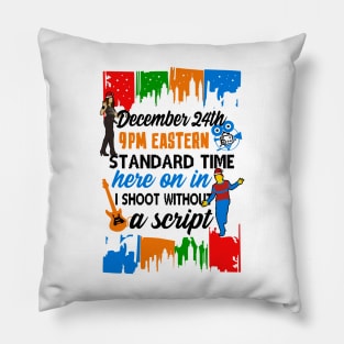 Rent Musical Christmas Sweatshirt Pillow