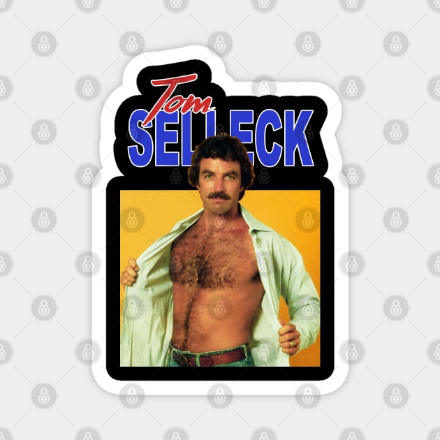 Tom Selleck Magnet by DankyDevito