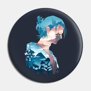 Ukiyo e The Founding Titan Pin