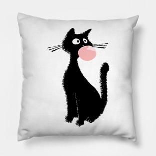 Bubblegum Kitty Pillow