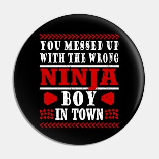 Ninja Hobby Gift Birthday Samurai Pin