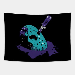 Jason Voorhees mask NES version Tapestry