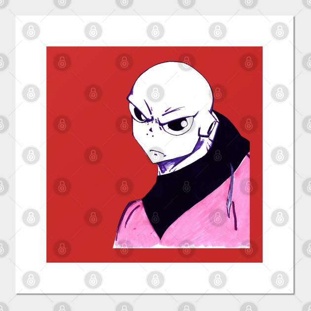 Jiren The Gray In Dragon Ball Super Dragon Ball Affiche Et Impression D Art Teepublic Fr