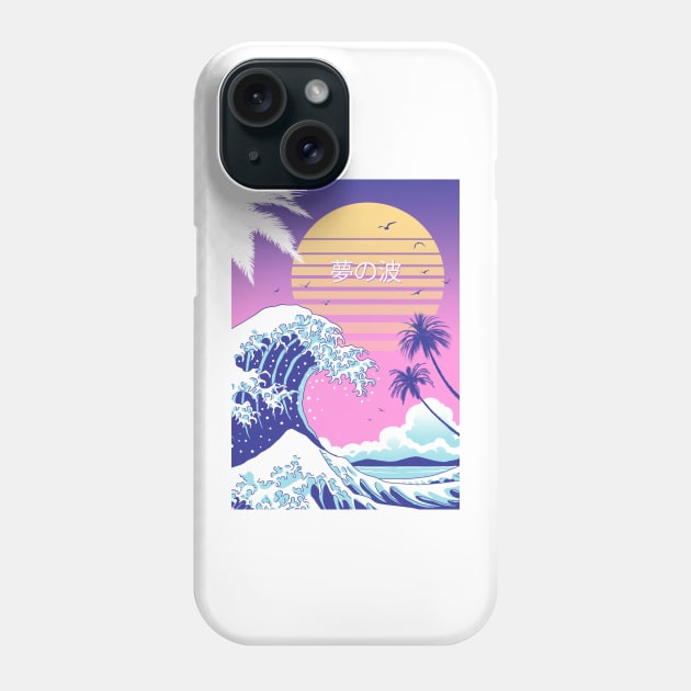 Dream Wave Phone Case by Vincent Trinidad Art