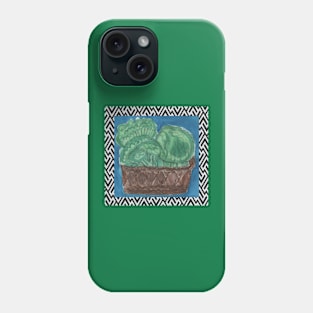 Busket with Broccoli Phone Case