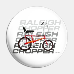 Raleigh Chopper Grey Shade Mk2 Pin