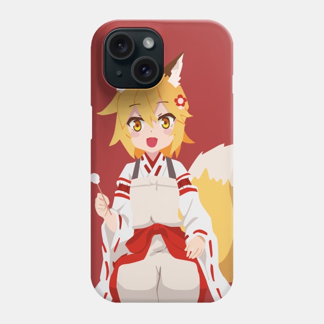 Sewayaki Kitsune no Senko-san Anime Gift Phone Case by Dokey4Artist