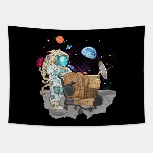 Beggar Astronaut | Funny Space Gift | Astros Tee | Astronaut Tapestry