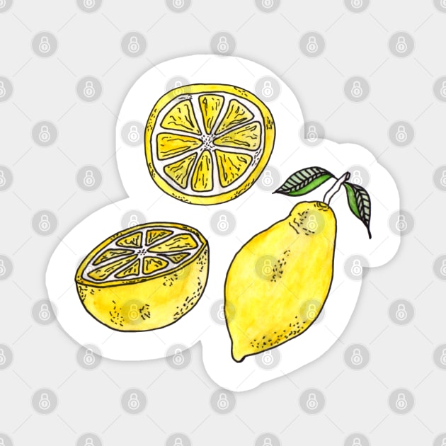Lemons Magnet by destinybetts