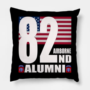 82nd Airborne Paratrooper Division Alumni Pillow