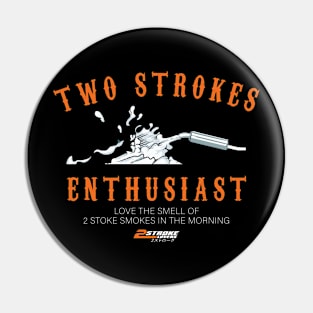 2 Strokes Enthusiast Dark Pin