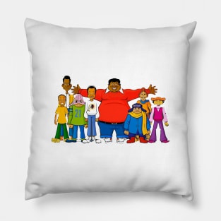 Fat Albert Gonna Have a Good Time Art Pillow