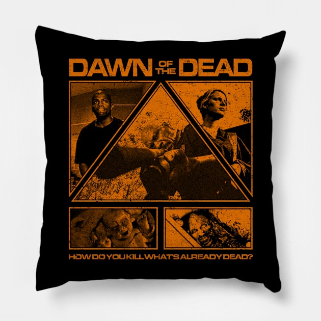 Dawn of the Dead 2 Pillow by nickbaileydesigns