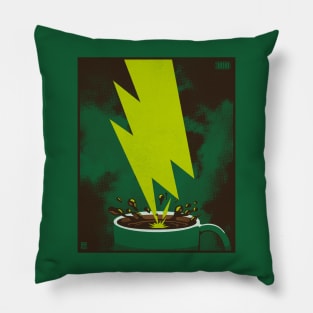 Morning Energy Coffee Lover Pillow