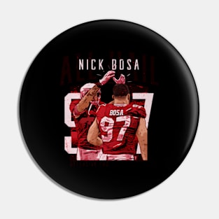 Nick Bosa San Francisco All Hail Pin