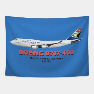 Boeing B747-400 - South African Airways Tapestry