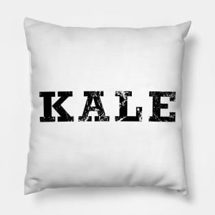 Kale t-shirt Pillow