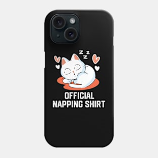 official napping shirt Phone Case