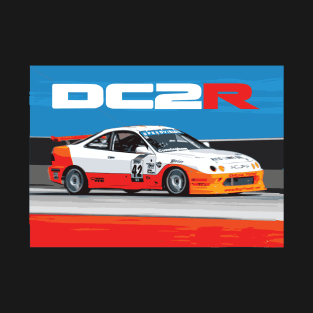 dc2 type r realtime racing touring championship car T-Shirt