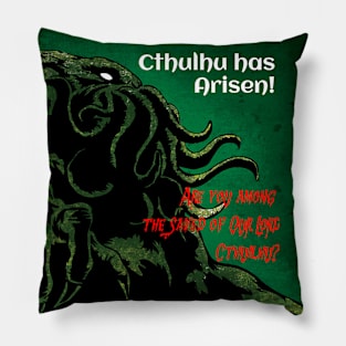 Are You Saved of Our Lord Cthulhu? Pillow