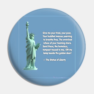 Lady Liberty Pin