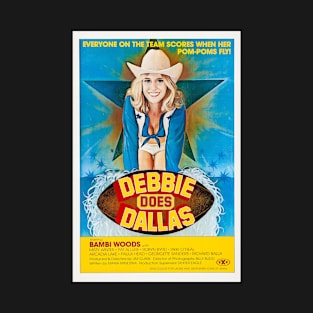 Debbie Does Dallas Classic Adult Movie Poster T-Shirt