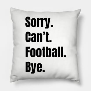 Football Season Pillow