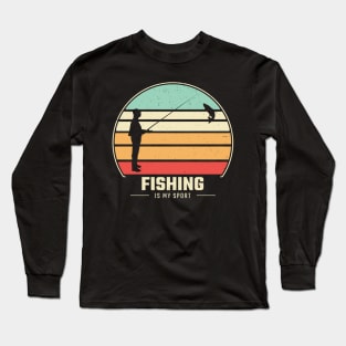 Funny Fishing Long Sleeve T-Shirts for Sale