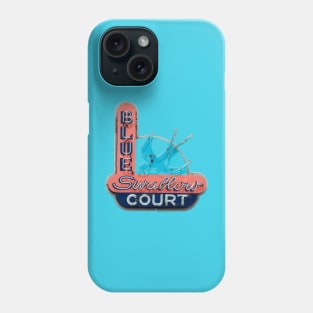 Blue Swallow Court Motel Phone Case