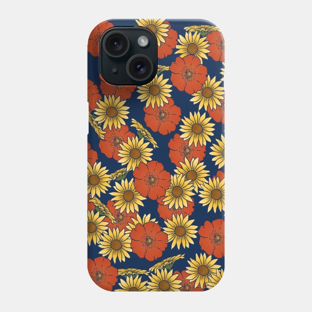 Summer Flowers Phone Case by bubbsnugg