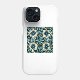 Italian Majolica Tile 25 Phone Case