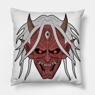 Oni Mask - Demon Pillow