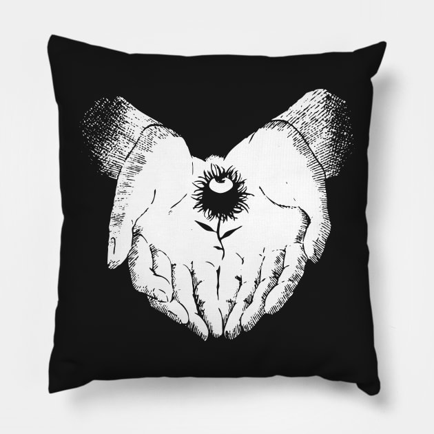 Aku No Hana Symbol Pillow by DarkenLlst